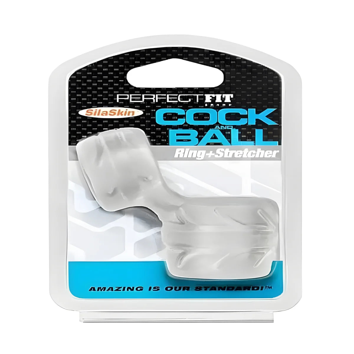 perfect fit brand silaskin cock ball transparent