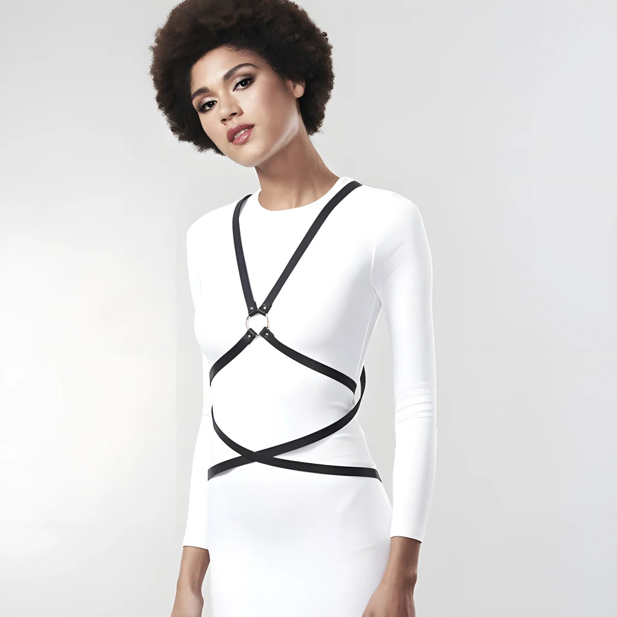 bijoux indiscrets maze harnais multi voies noir