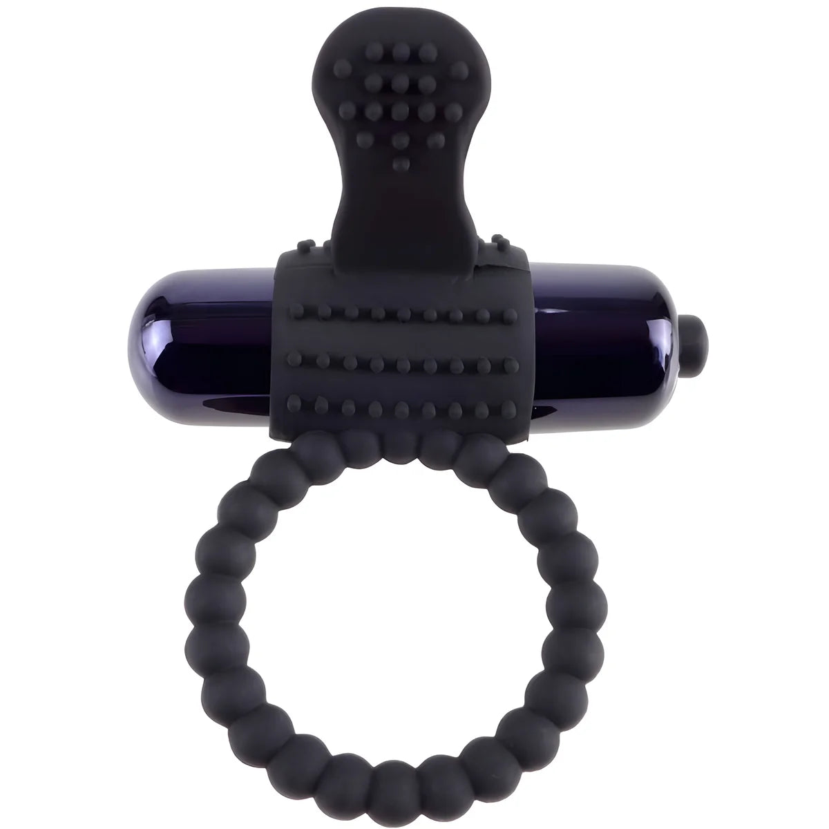 fantasy c ringz anneau vibrant en silicone noir fantasy c ring