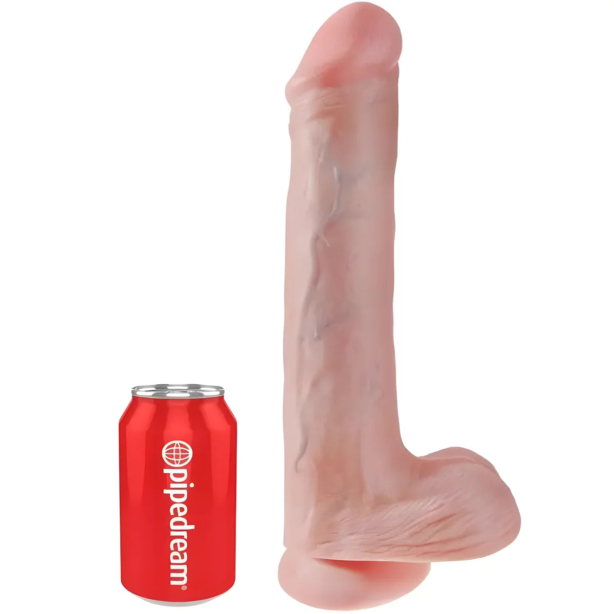 king cock gode avec couilles 33 cm chair