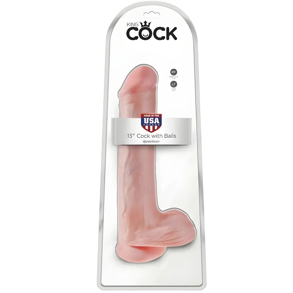 king cock gode avec couilles 33 cm chair