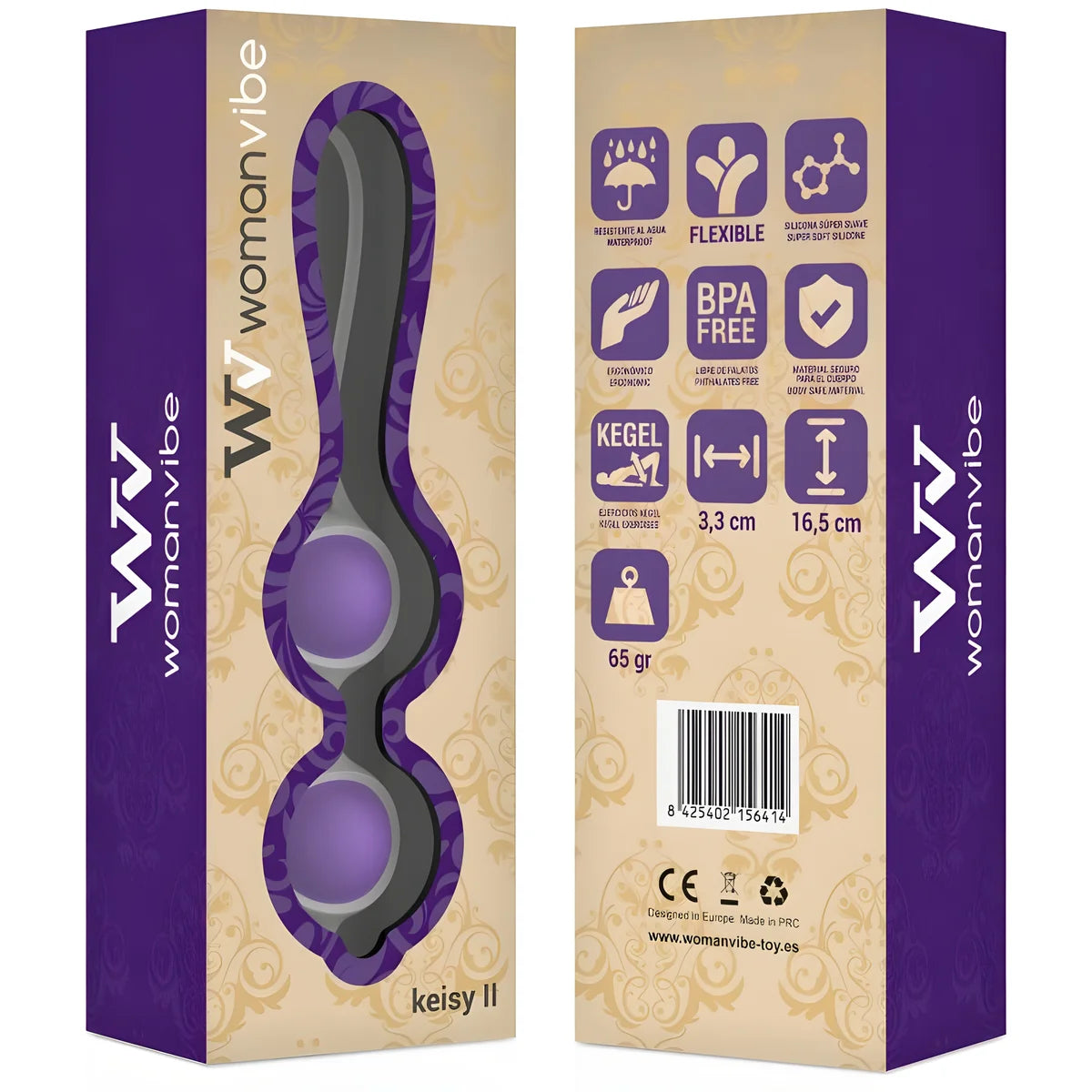 womanvibe balles en silicone vibe keisy ii