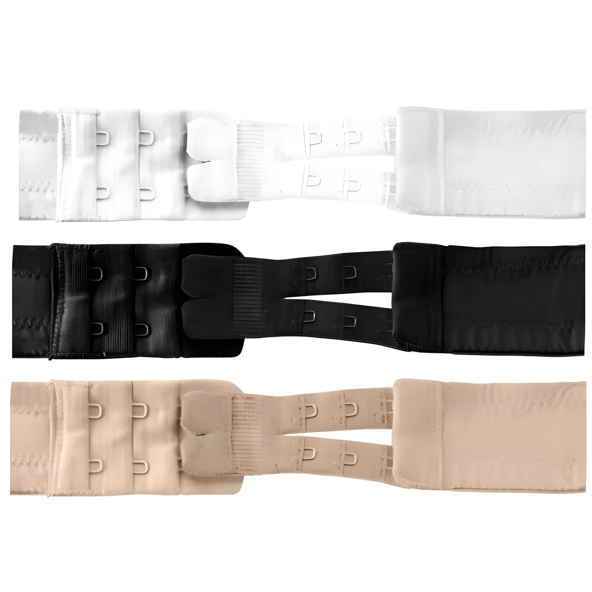 bye bra rallonges de contour flexibles 2 crochets 3 unites