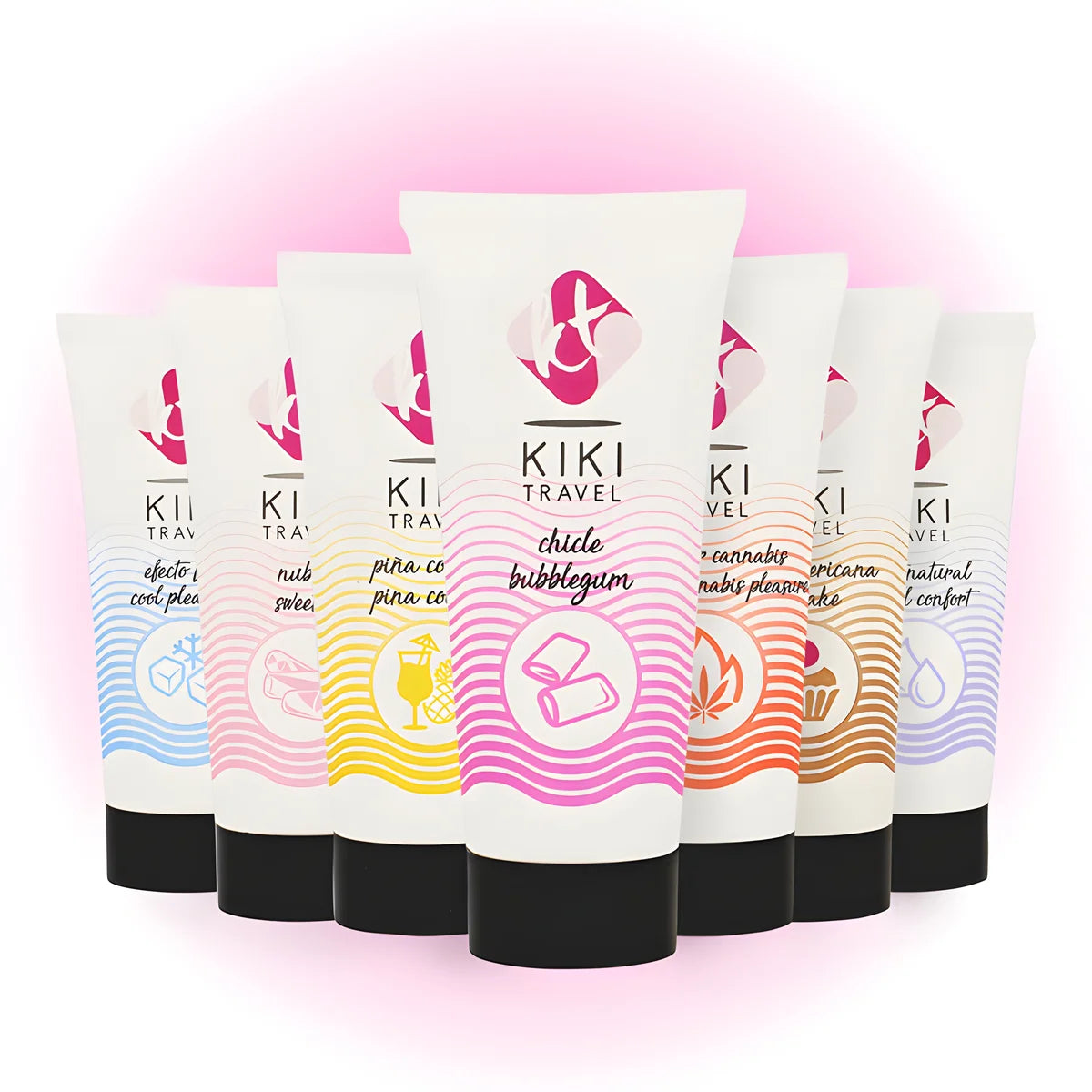 kiki travel lubrifiant gomme fraise 50 ml