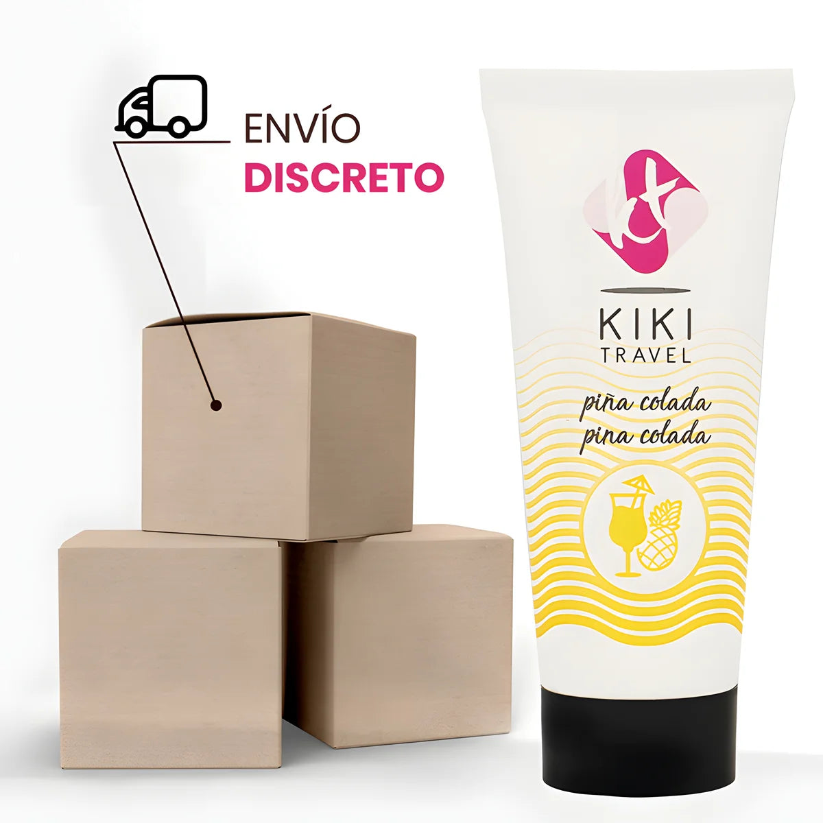 kiki travel pina colada lubrifiant 50 ml