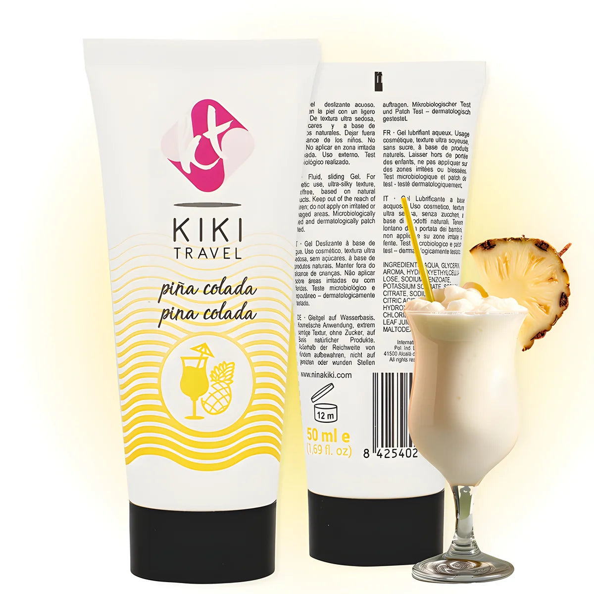 kiki travel pina colada lubrifiant 50 ml