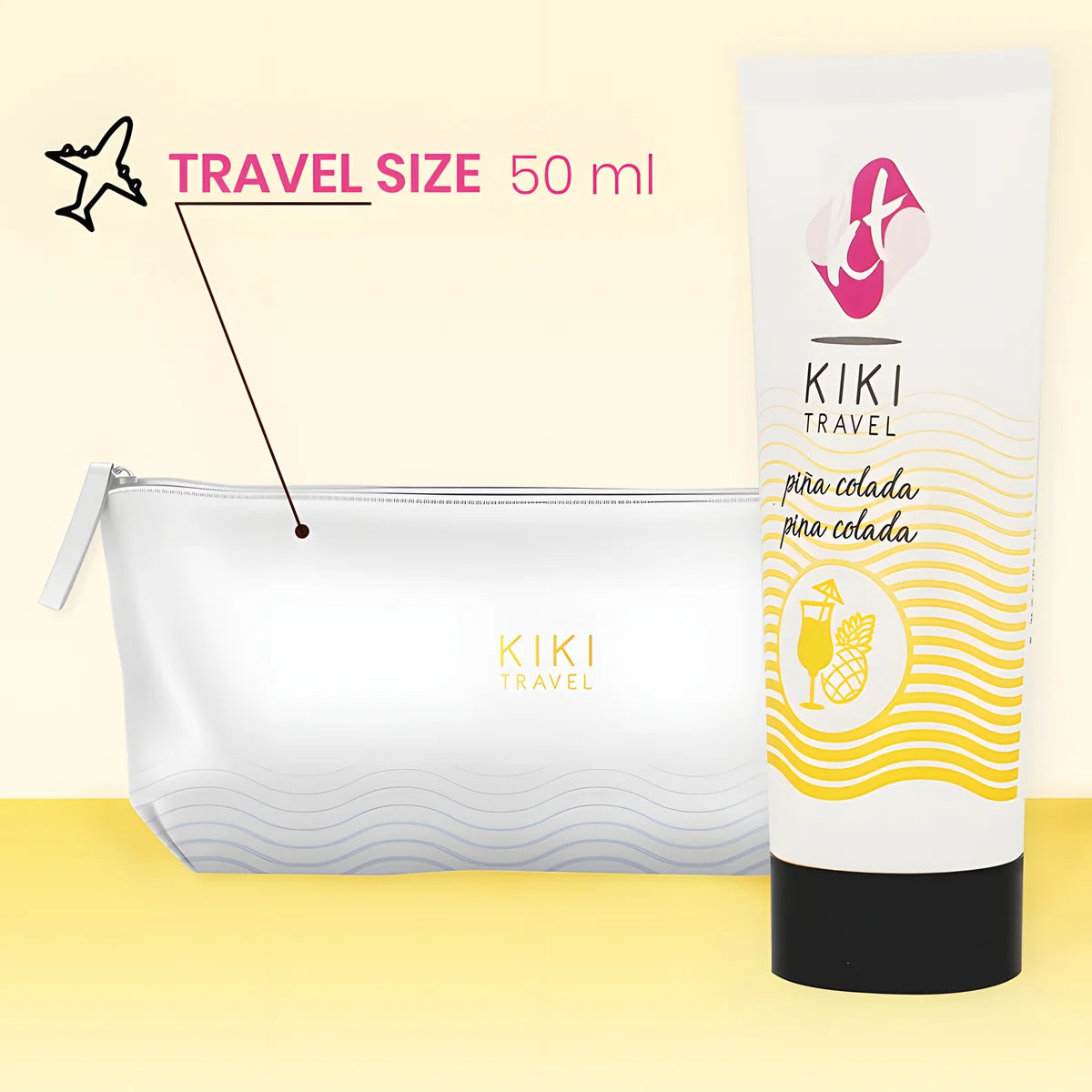 kiki travel pina colada lubrifiant 50 ml