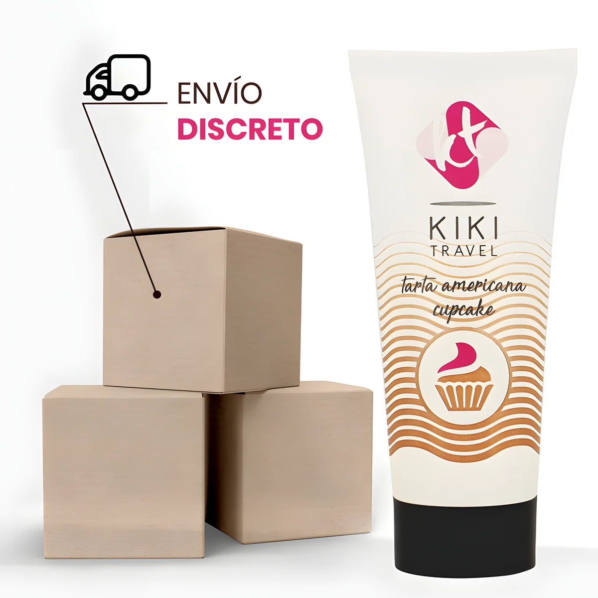 kiki travel cupcake lubrifiant 50 ml