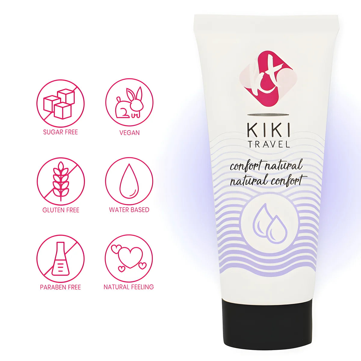 kiki travel confort lubrifiant naturel 50 ml