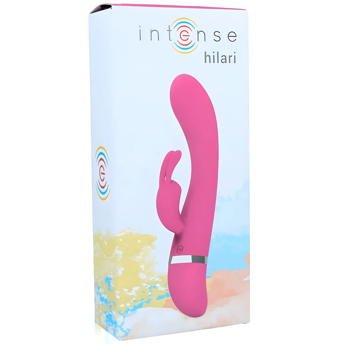 intense vibrateur de luxe en silicone rose hilari