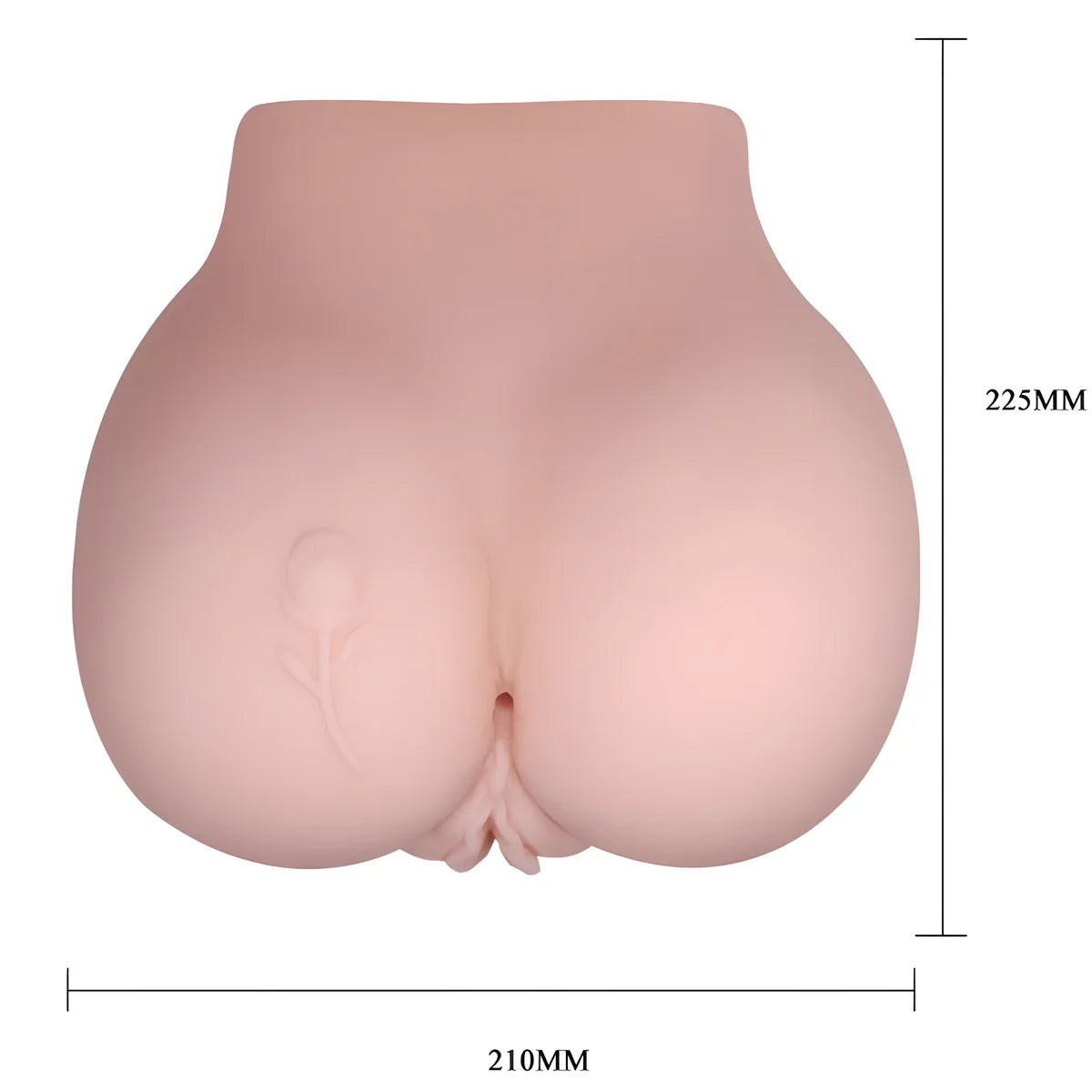 crazy bull vagin et anus avec tatouage realiste avec vibration