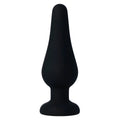 intense plug anal pipo m silicone noir 11 cm