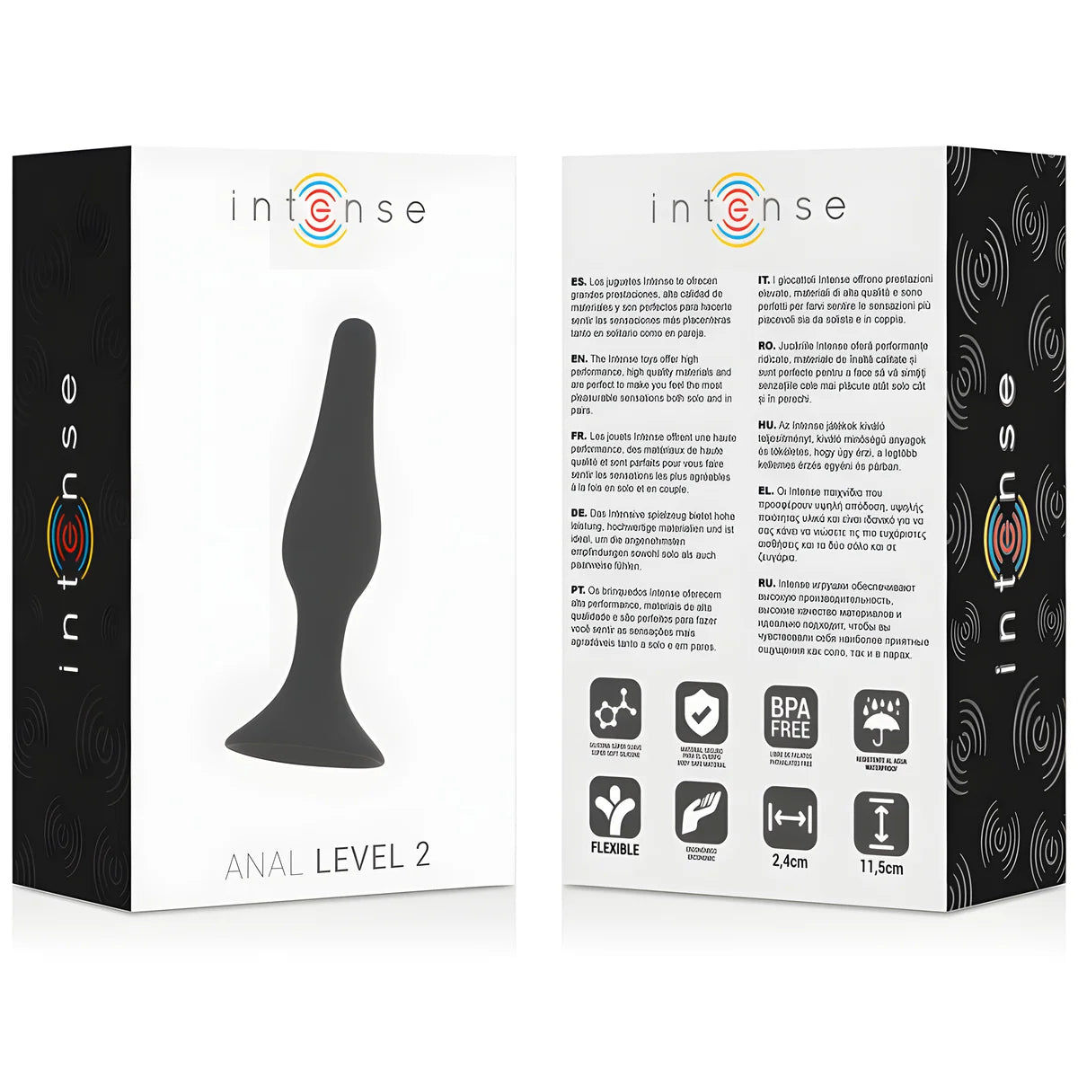 intense nal niveau 2 11 5cm noir