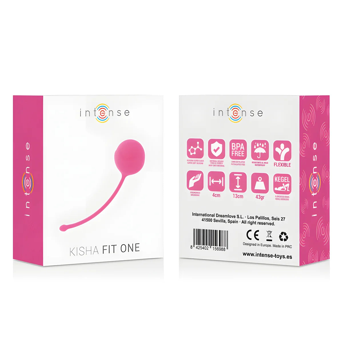 intense kisha fit one silicone kegel fuchsia