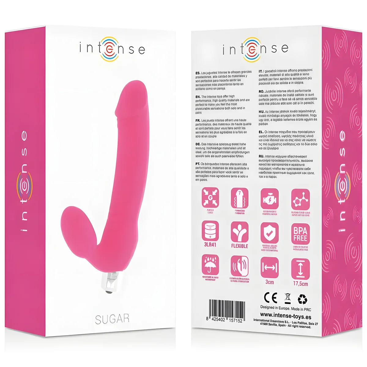 intense sucre sept vitesses silicone fushia
