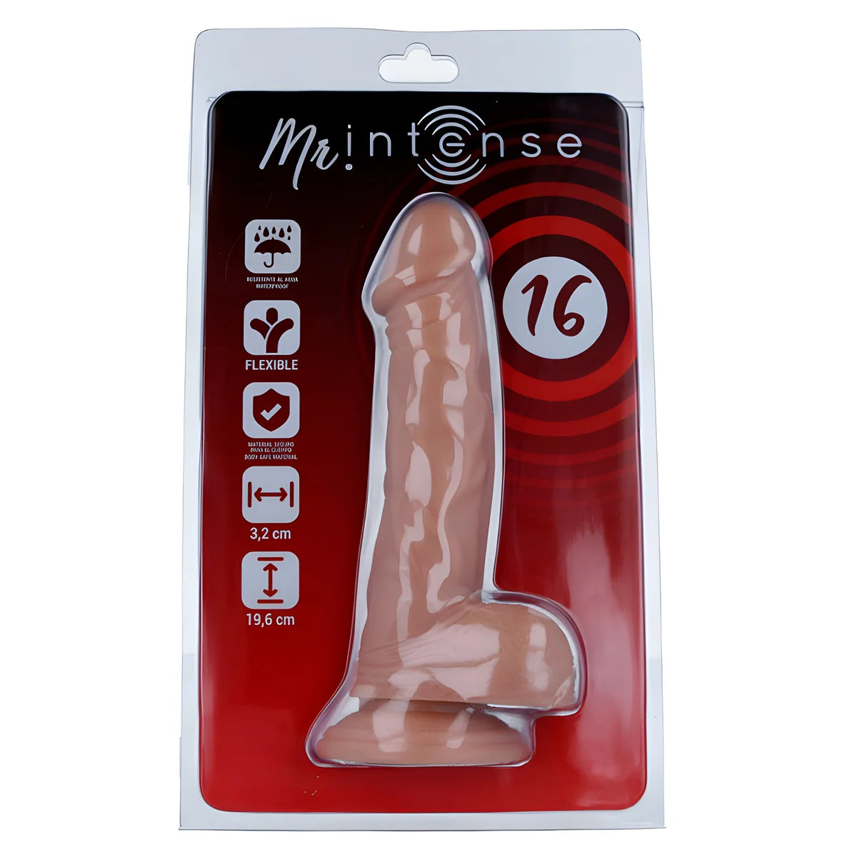 mr intense 16 penis realiste 19 6 cm o 3 2 cm
