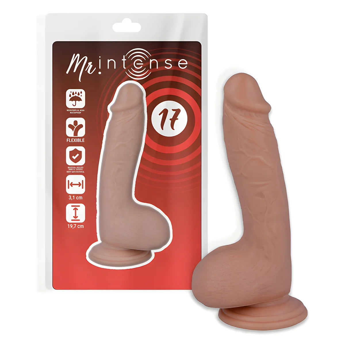 mr intense 17 penis realiste 19 7 cm o 4 1 cm