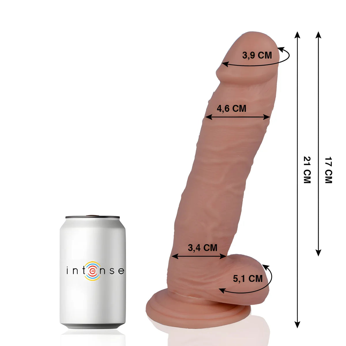 mr intense 24 penis realiste 21 cm o 4 6 cm