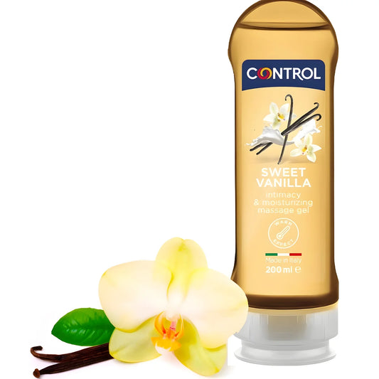 control 2 en 1 massage plaisir douceur de madagascar 200 ml