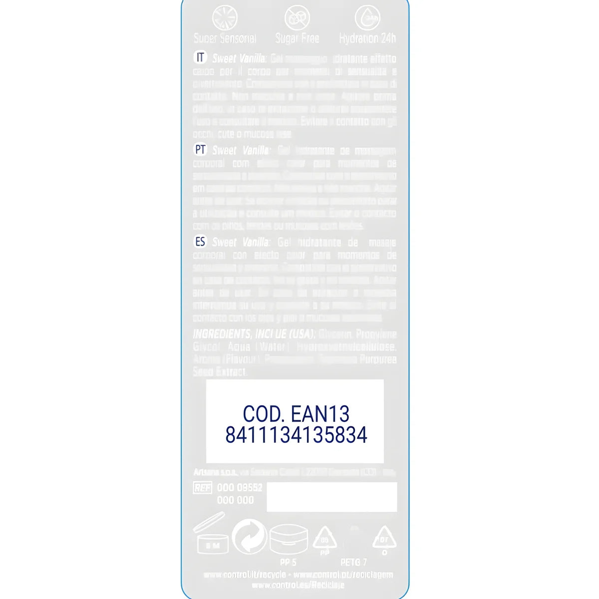 control 2 en 1 massage plaisir douceur de madagascar 200 ml