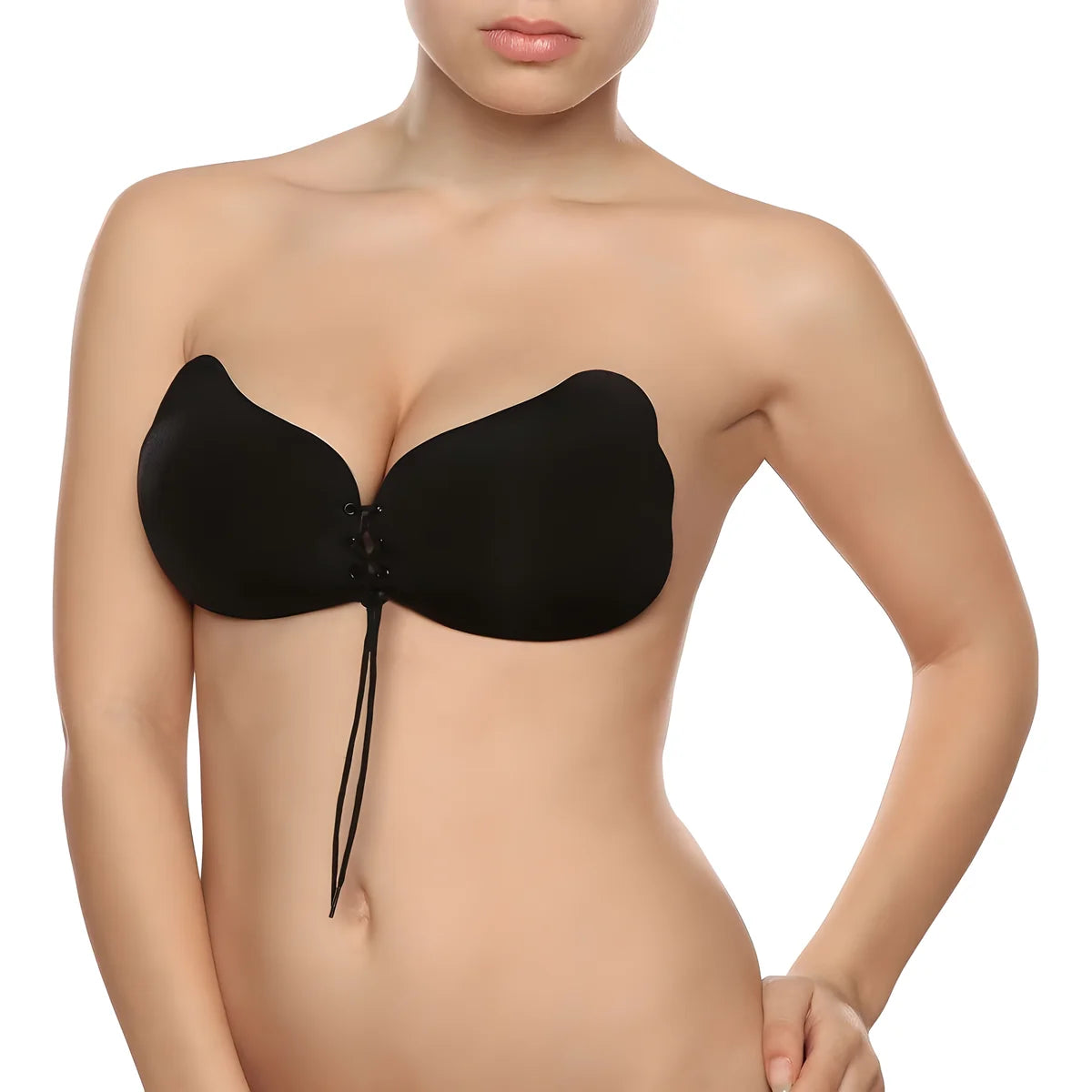bye bra lace it renforcement push up noir bonnet d