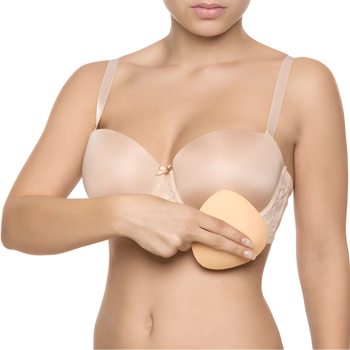 bye bra pads perfect push up beige