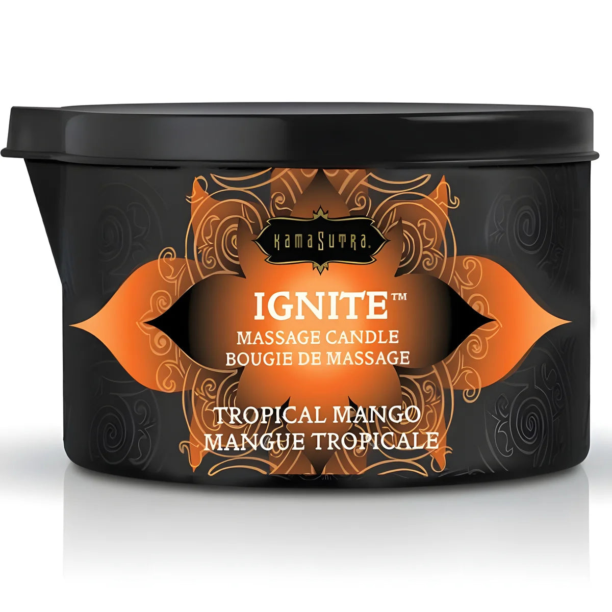 kamasutra bougie de massage manche tropical 170 gr