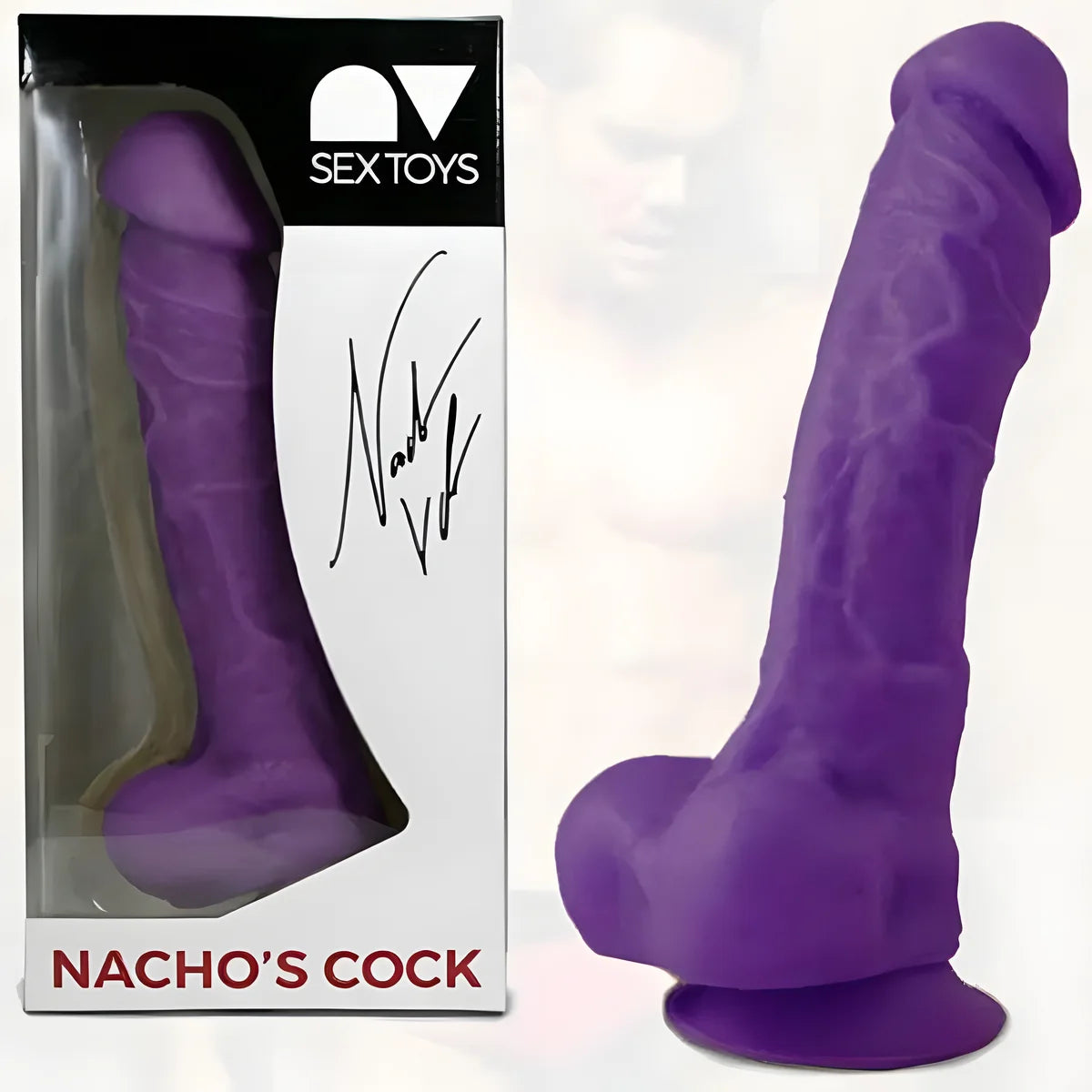 nacho vidal nacho vidal penis articule plica 24cm lilas