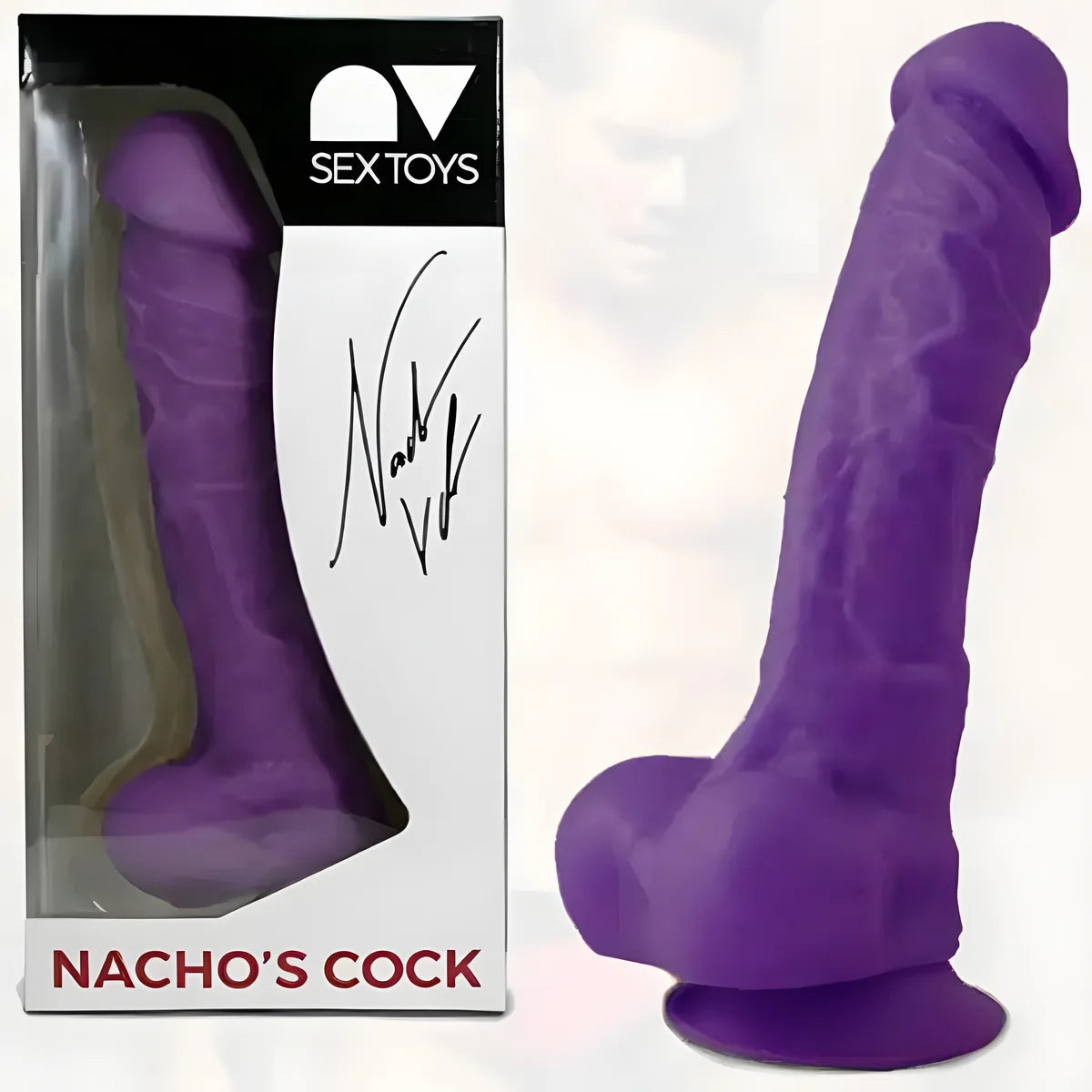 nacho vidal nacho vidal penis articule plica 24cm lilas