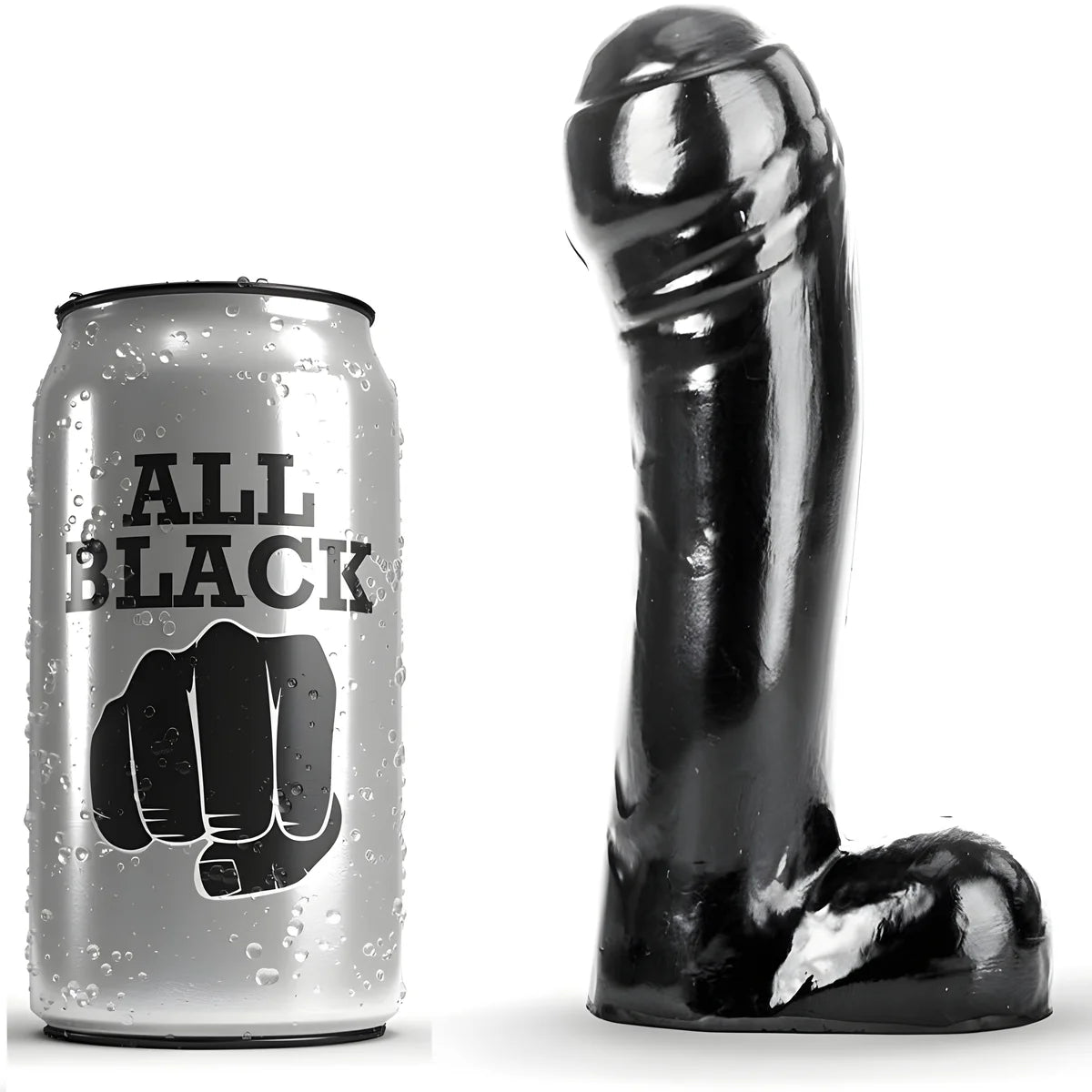 all black gode noir 15 cm