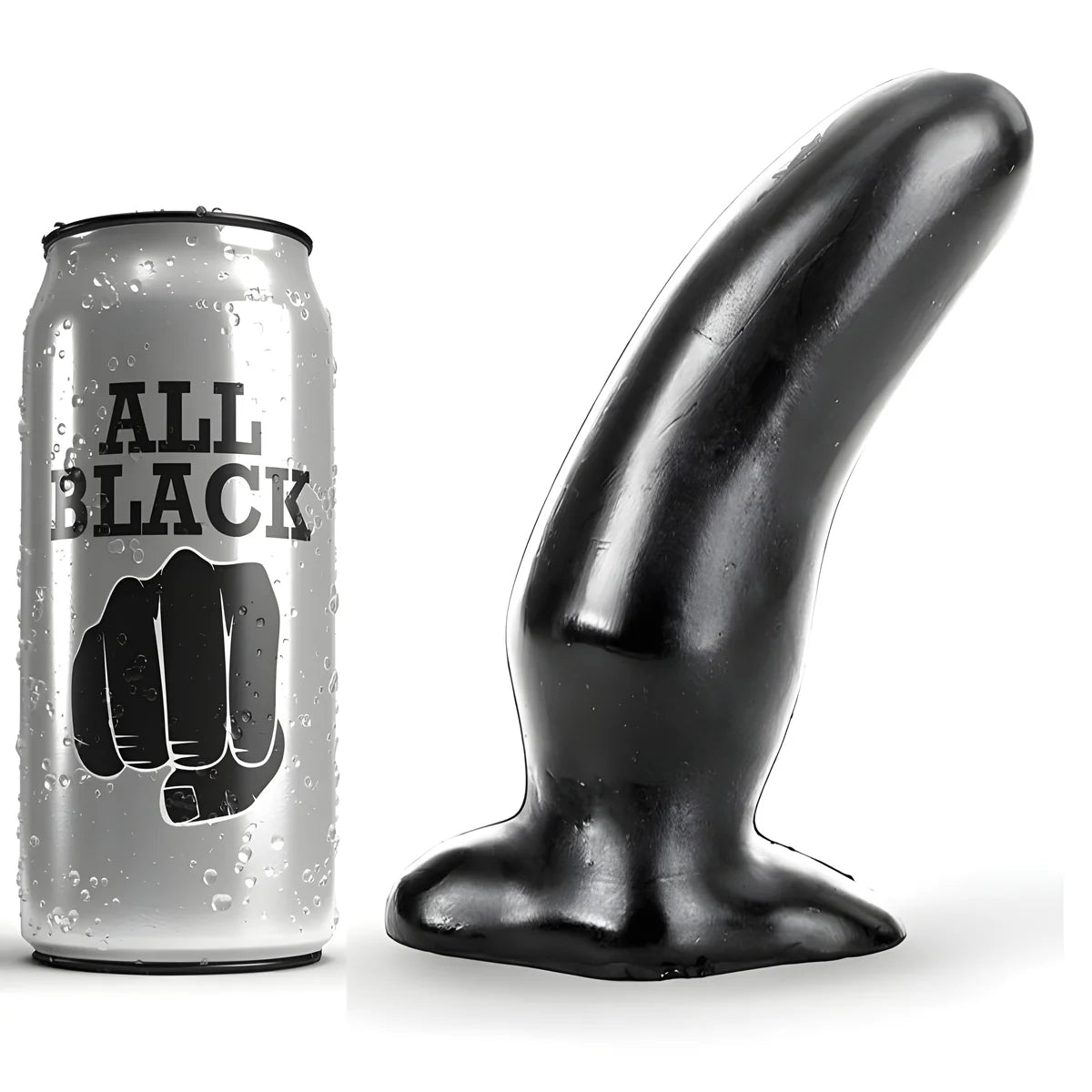all black plug anal 13 cm