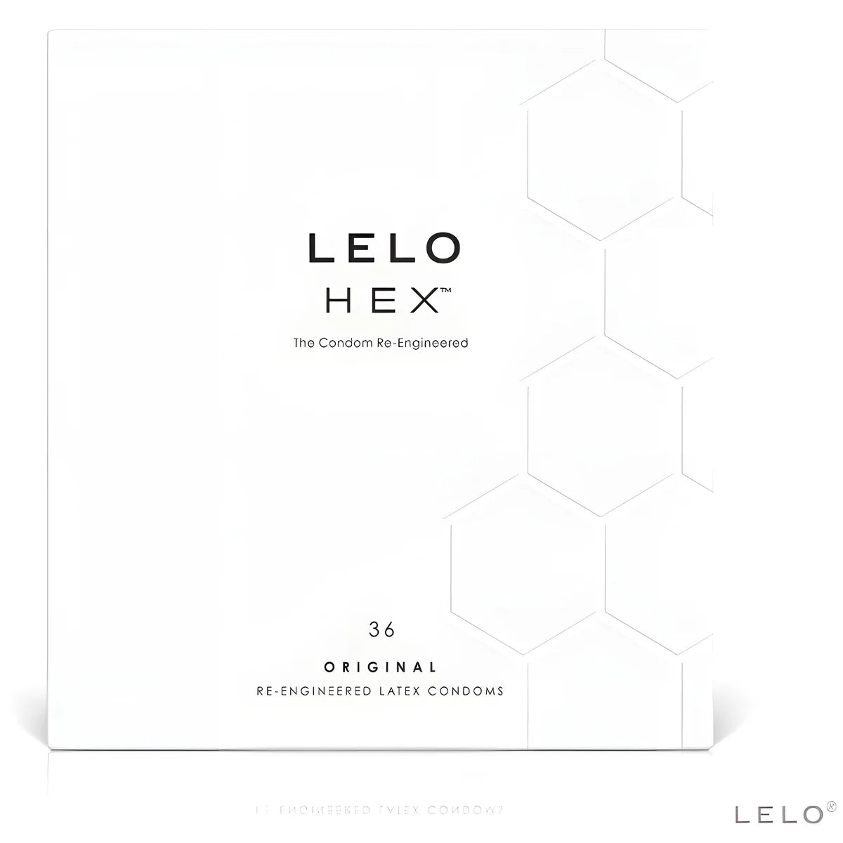 lelo boite de preservatifs hex 36 unites