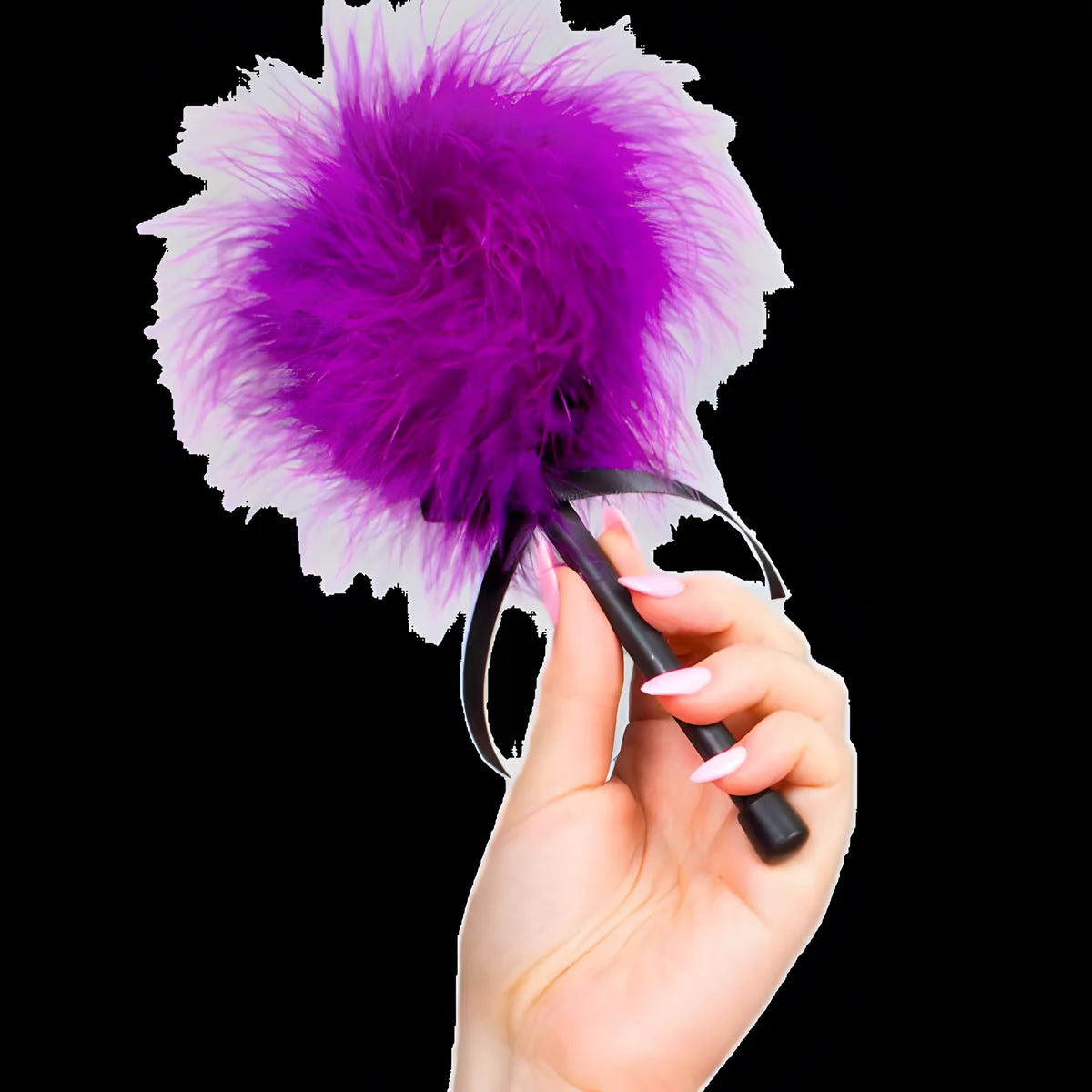 secretplay duster marabou rose violet