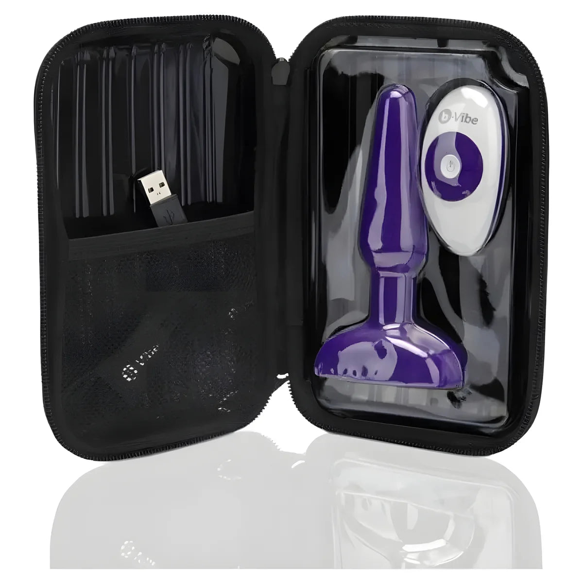 b vibe trio prise telecommande anal lilas
