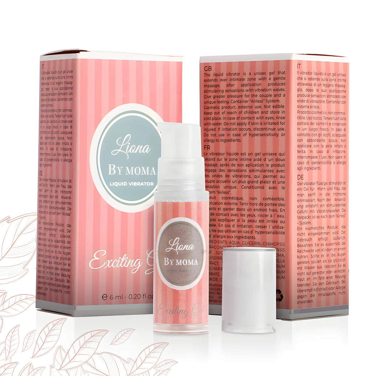 liona by moma vibrateur liquide gel excitant 6 ml