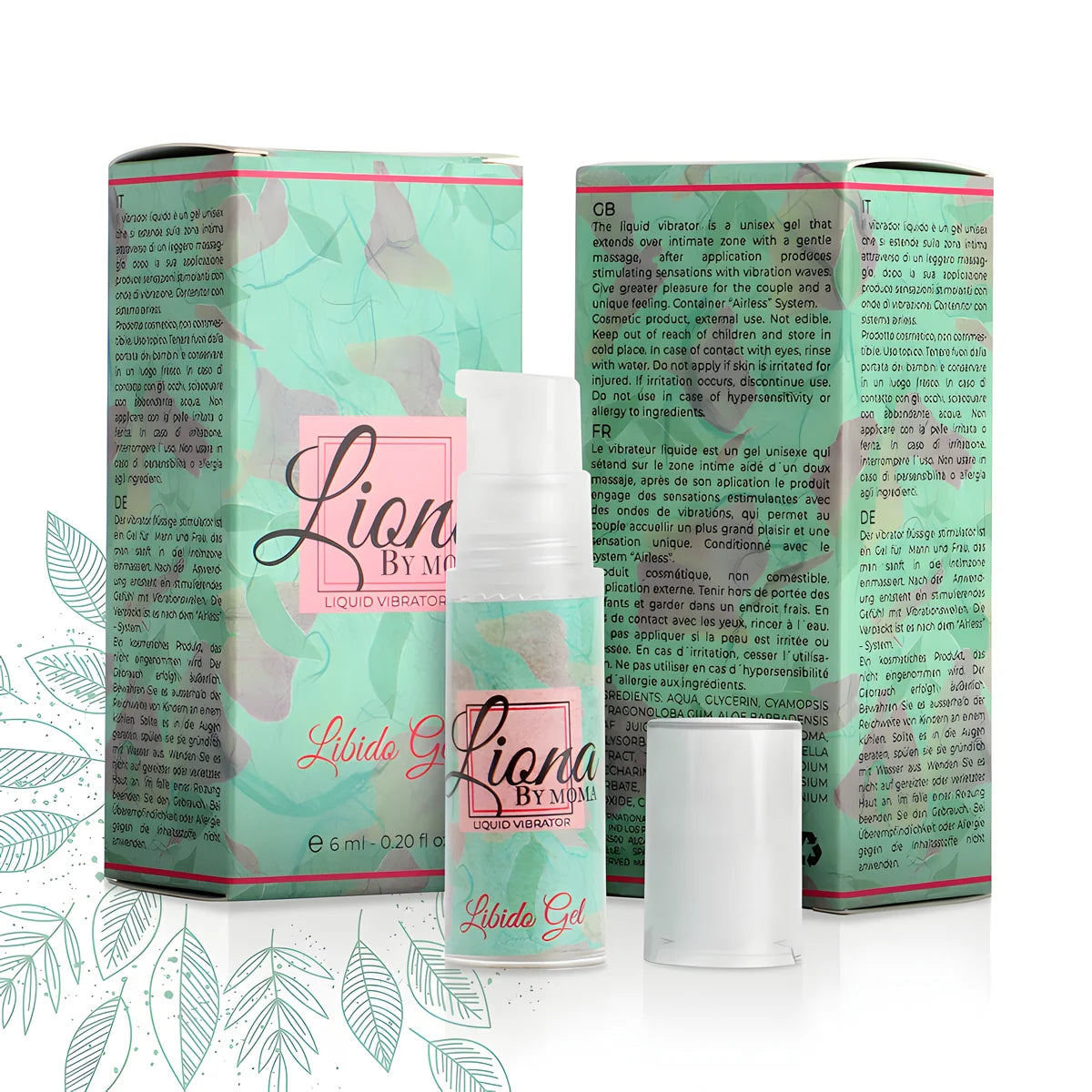 liona by moma vibrateur liquide libido gel 6 ml