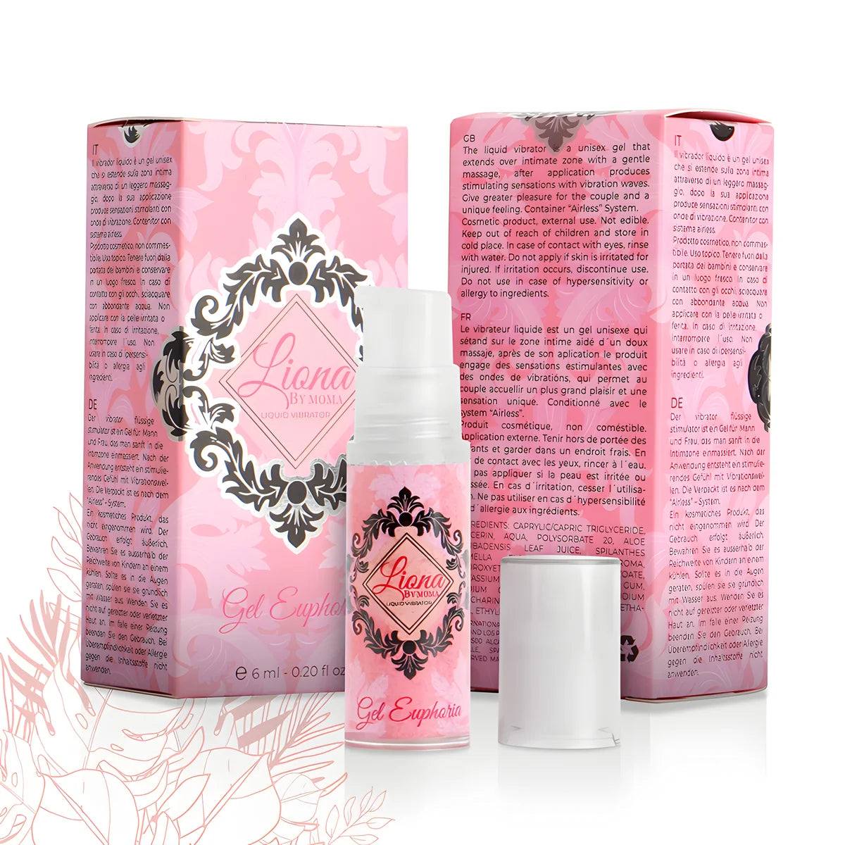 liona by moma vibrateur liquide euphoria gel 6 ml