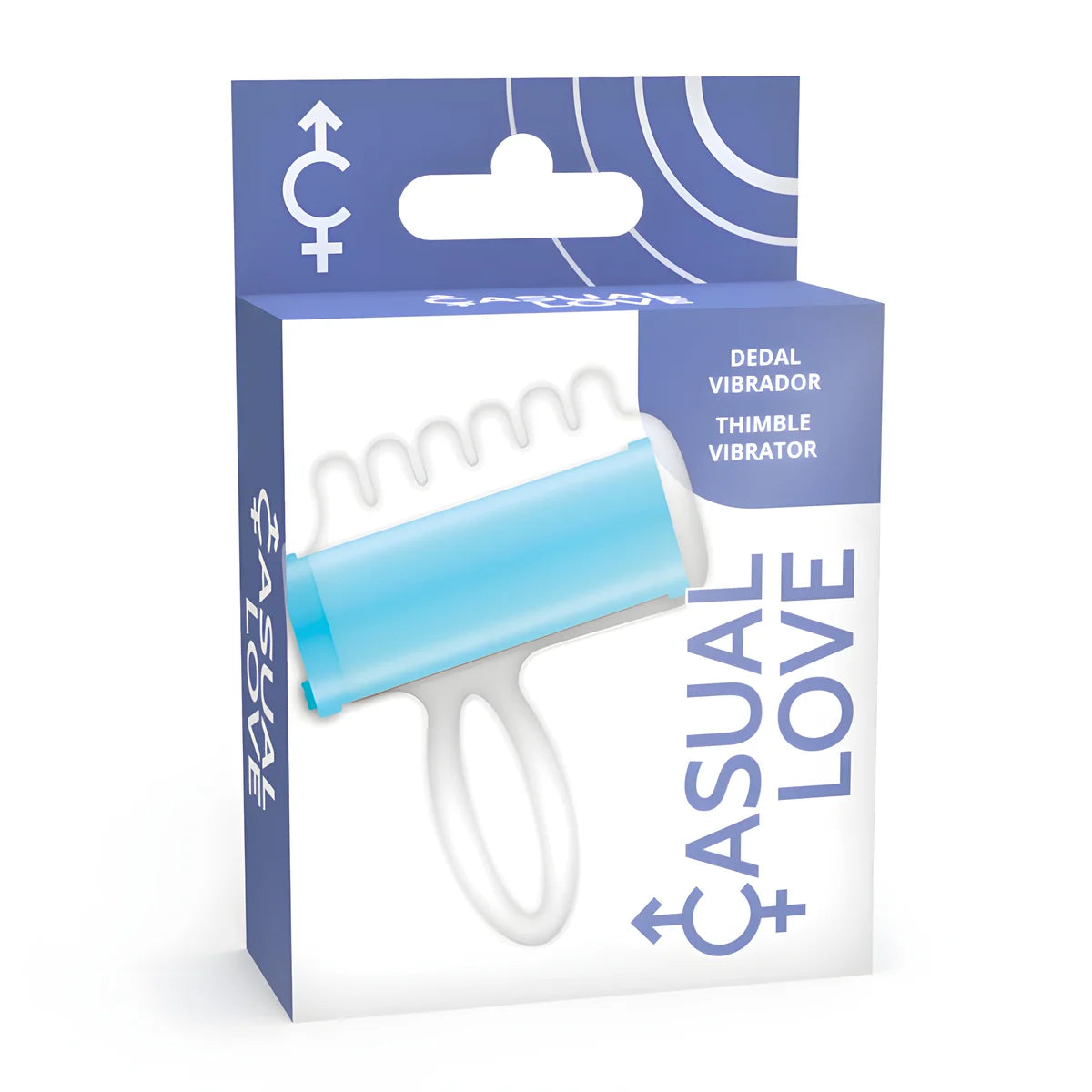 casual love bleu finger stimulateur