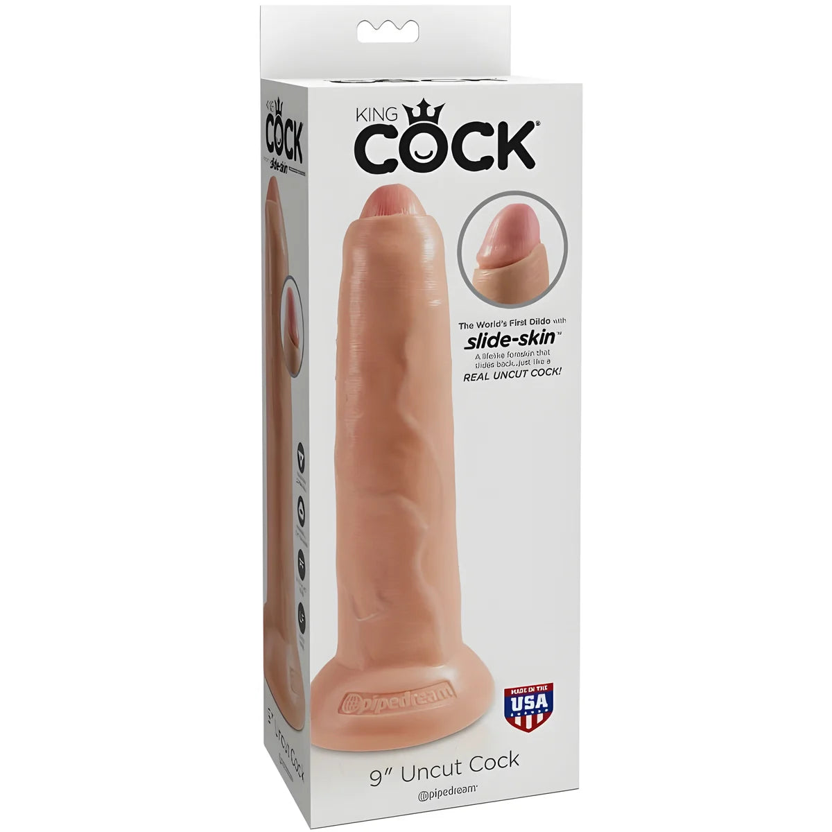 king cock gode realiste chair non coupee 23 cm