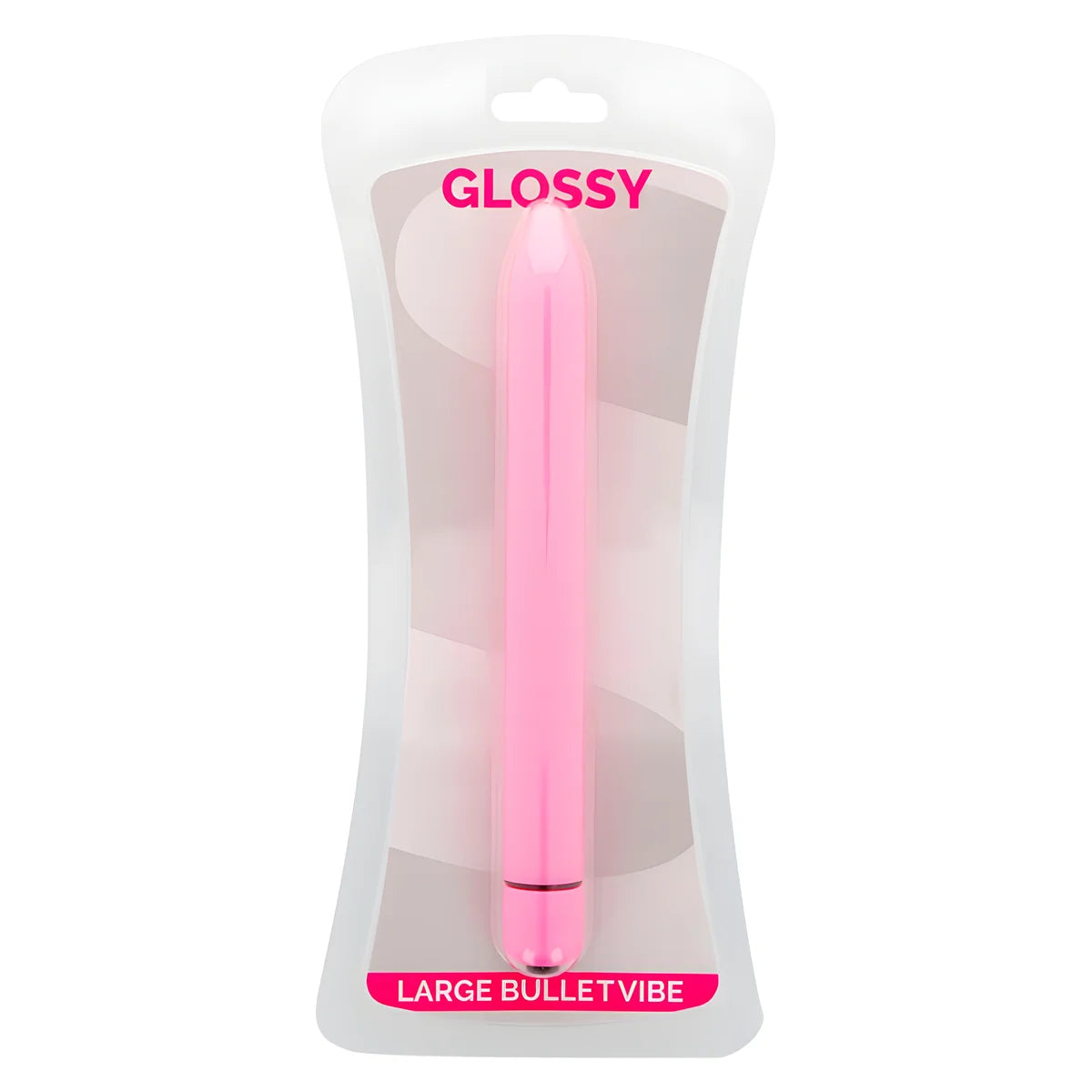 glossy slim vibrateur rose