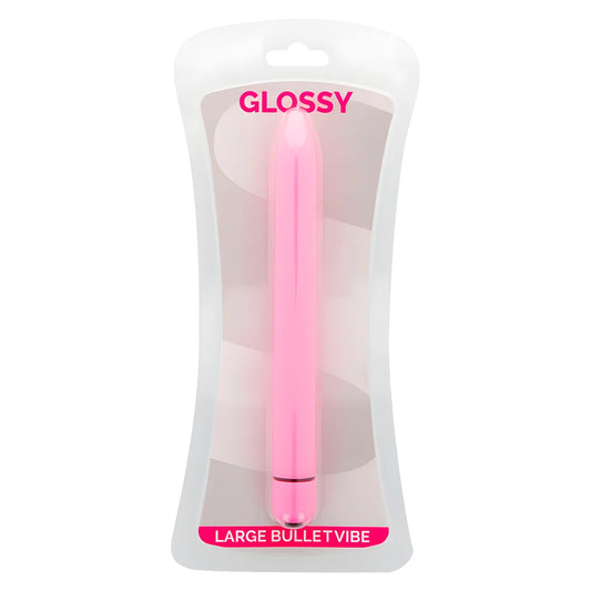 glossy slim vibrateur rose