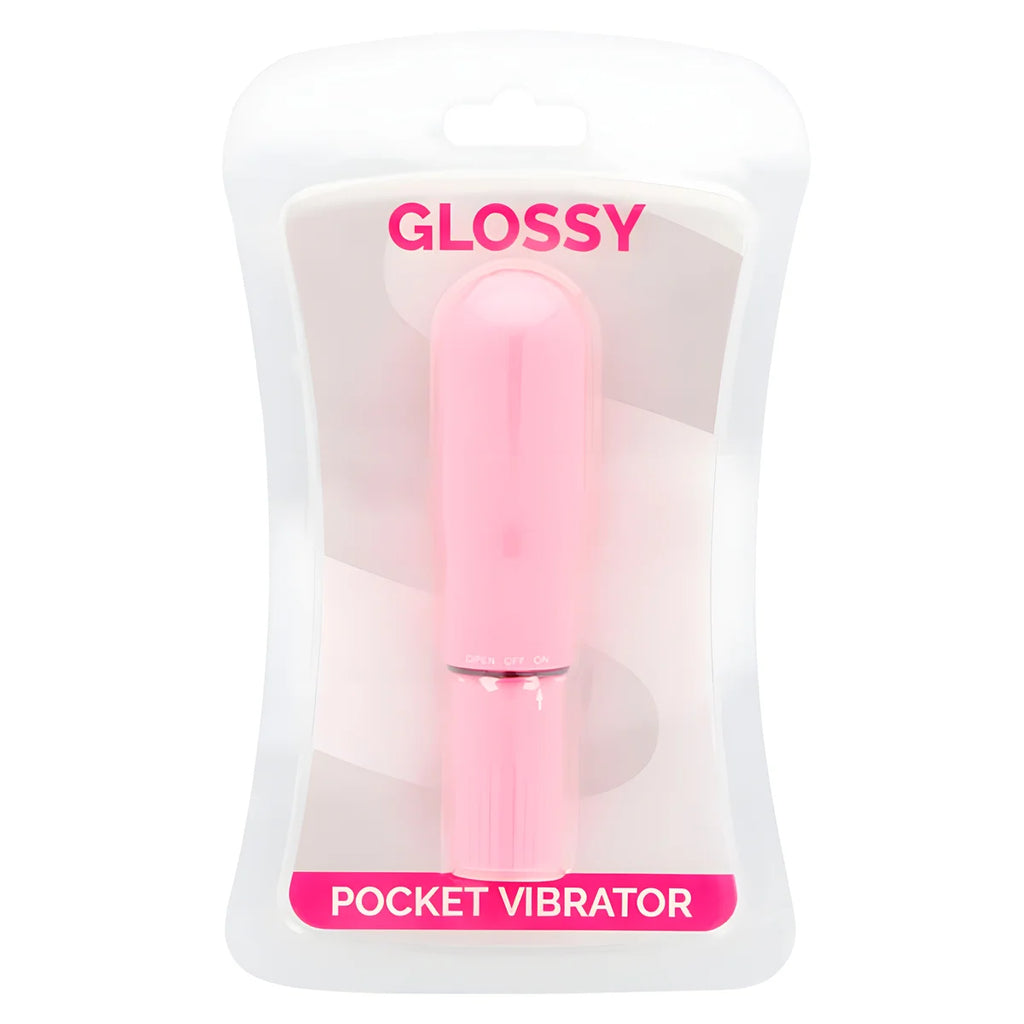 glossy vibrateur de poche rose