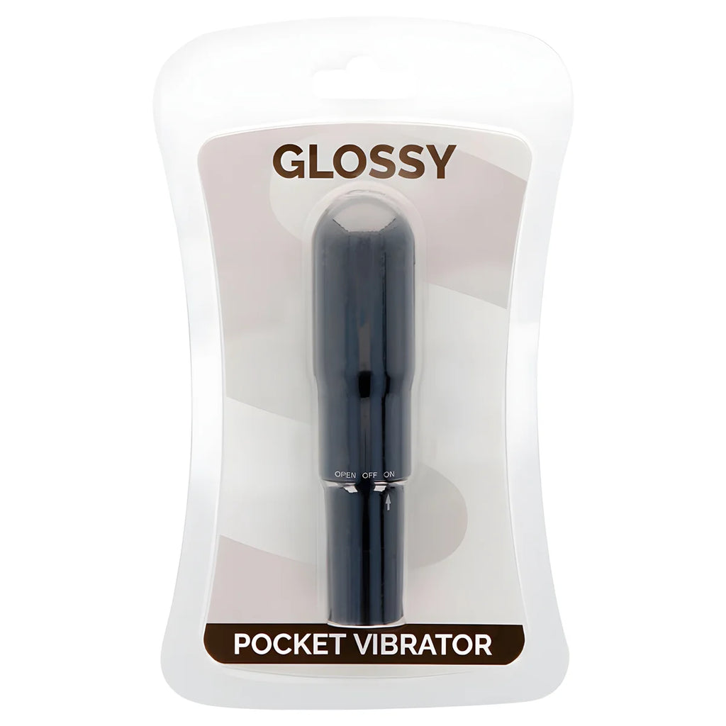 glossy vibrateur de poche noir