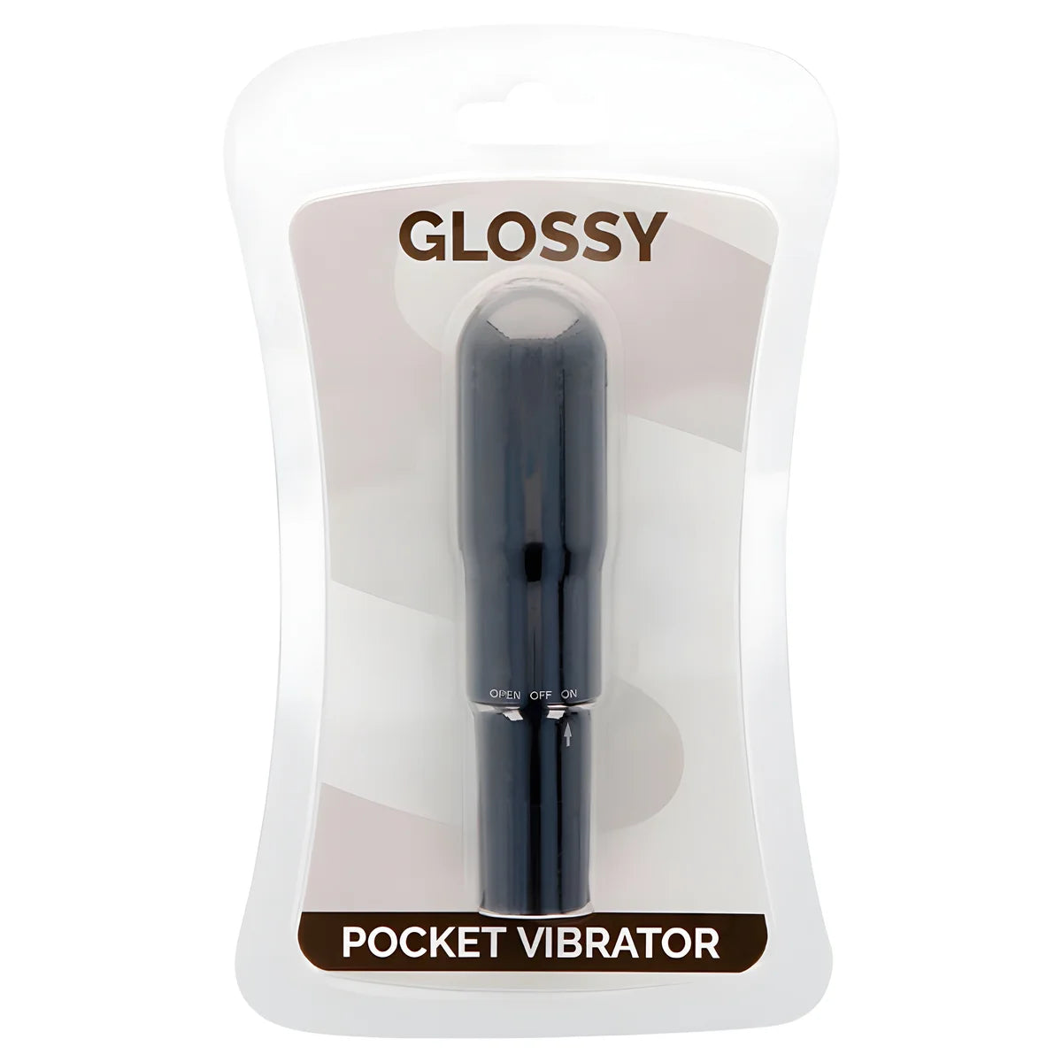 glossy vibrateur de poche noir