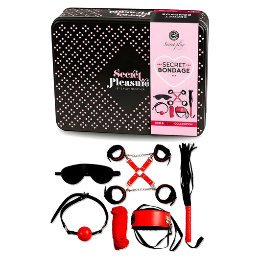 secretplay bdsm set 6 pcs rouge collection