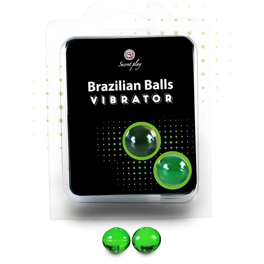 secretplay set de 2 balles bresiliennes shock