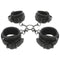 fetish submissive ensemble de menottes pour mains et chevilles avec doublure en noprene