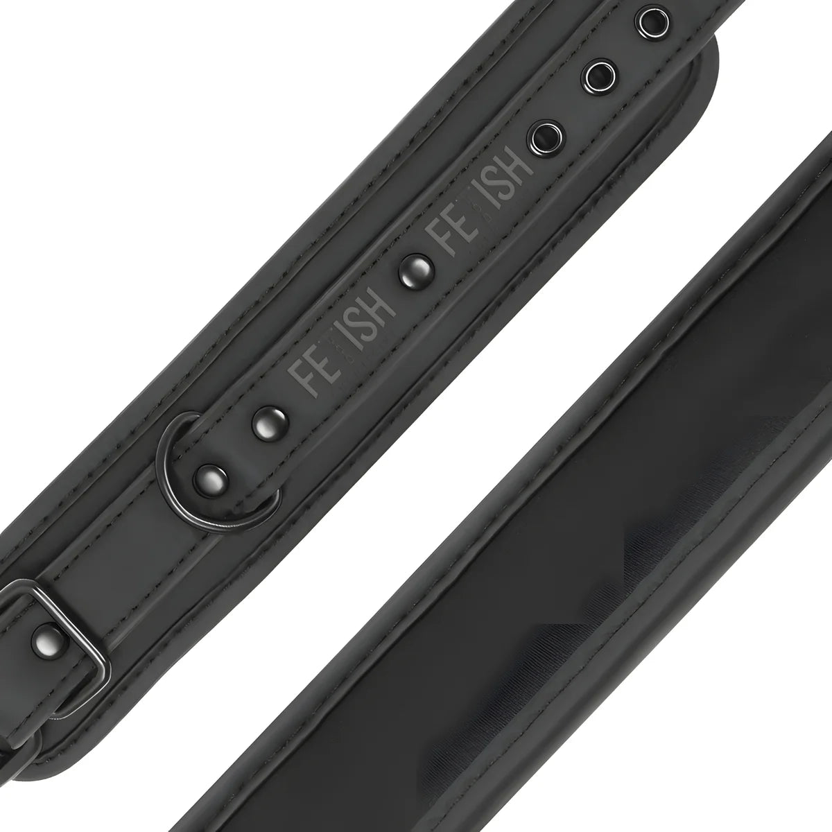 fetish submissive ensemble de menottes pour mains et chevilles avec doublure en noprene