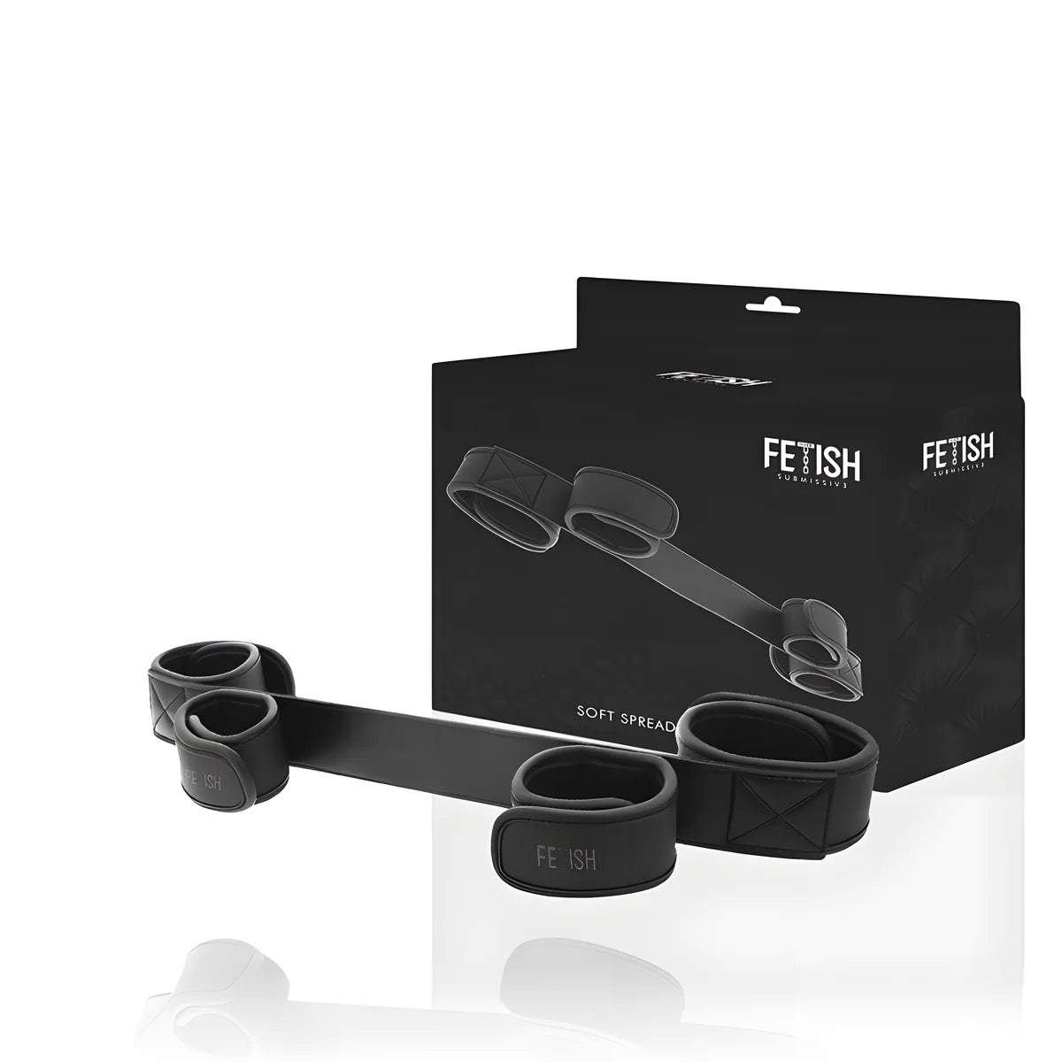 fetish submissive barre depandage de bondage avec doublure en noprene