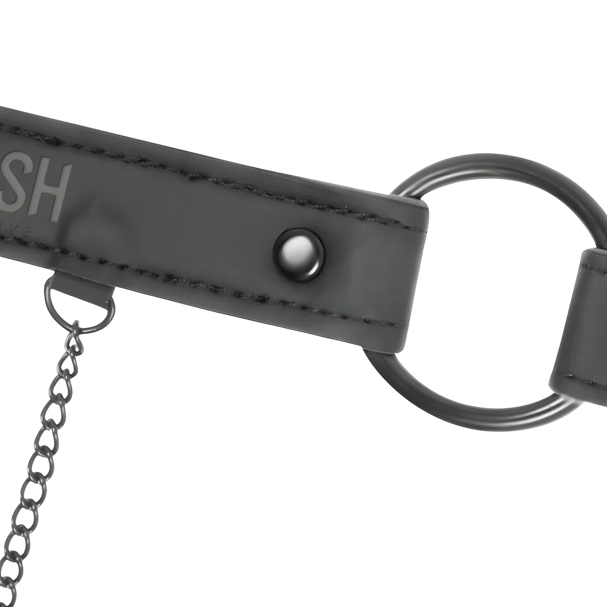 fetish submissive anneau billon avec pinces telemon